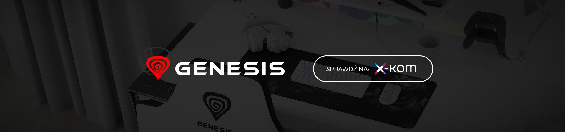 Продукція Genesis відтепер в асортименті X-kom!