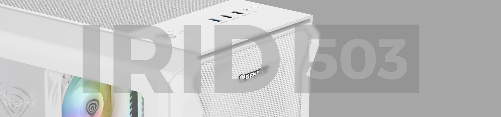 Невеликий розмір, велика функціональність. Це GENESIS Irid 503 ARGB LITE!