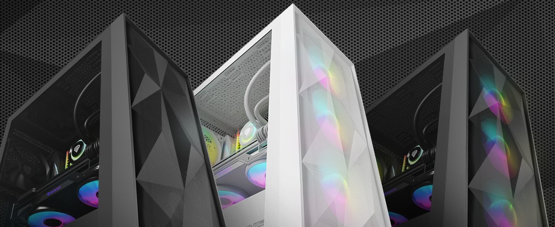 Компактні комп'ютерні корпуси GENESIS Diaxid 605F та 605 ARGB відтепер у продажу