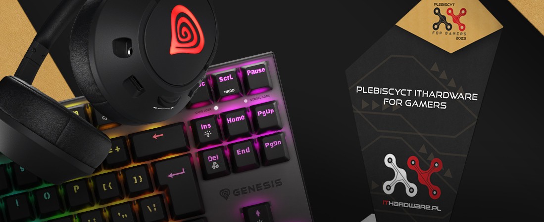 Голосуйте за продукцію Genesis в опитуванні ITHardware For Gamers 2023!