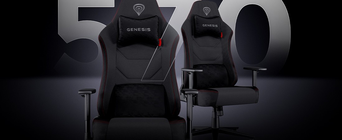 Необмежений комфорт. Відкрийте для себе крісло GENESIS Nitro 570