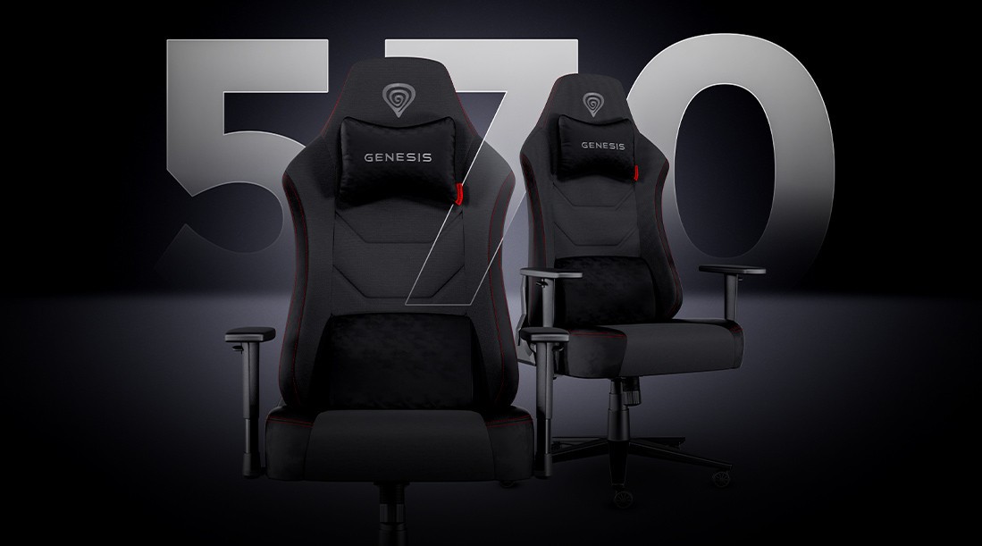Необмежений комфорт. Відкрийте для себе крісло GENESIS Nitro 570