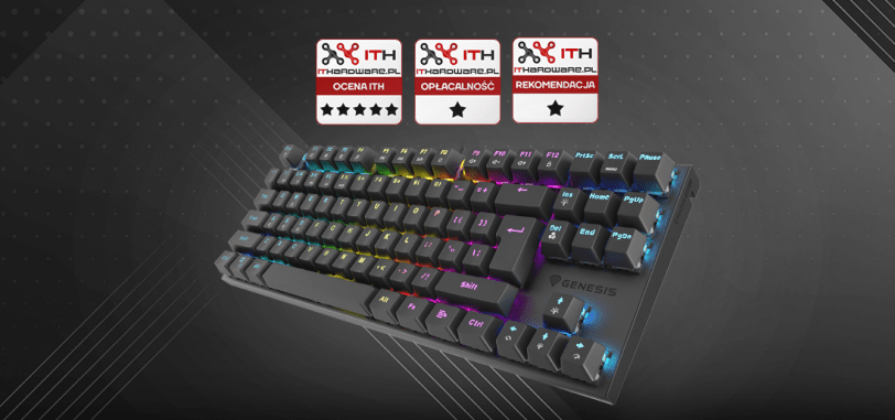 Genesis Thor 303 TKL Black з 3 нагородами від IThardware!