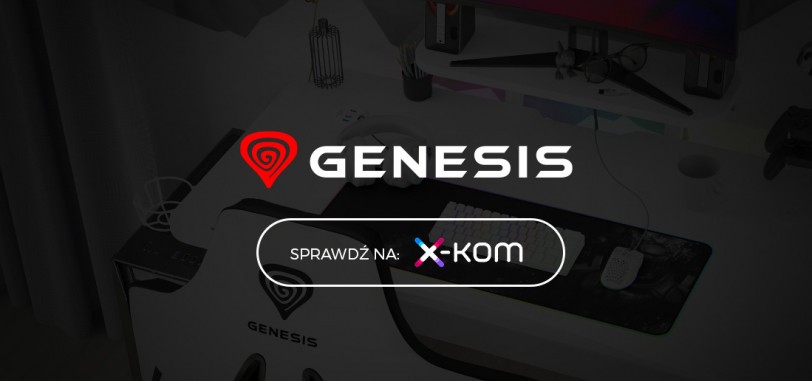 Продукція Genesis відтепер в асортименті X-kom!