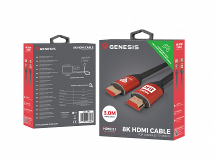 Genesis КАБЕЛЬ HDMI 8K СУМІСНИЙ З XSX